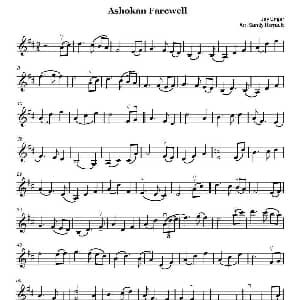 小提琴谱 | Ashokan Farewell