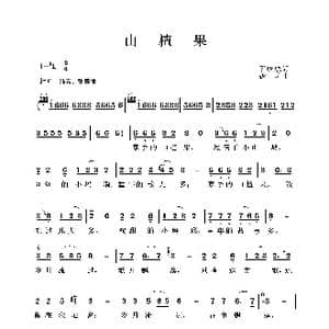 山楂果_歌谱投稿_词曲:罗晓航 徐涛