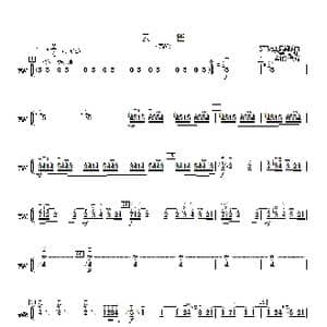 云雀_歌曲简谱_词曲: 李荣声改编