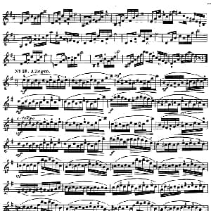 小提琴谱 | 沃尔法特60首练习曲 Op.45 第11 20页