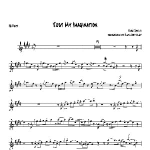 萨克斯谱 | Just My Imagination 次中音萨克斯