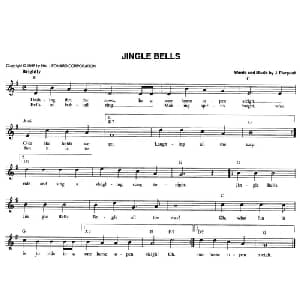 JINGLE BELLS_外国歌谱