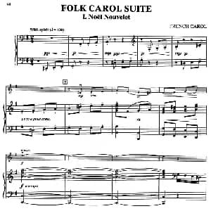 FOLK CAROL SUITE 钢琴谱