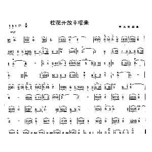 桂花开放幸福来 三弦 罗宗贤编曲