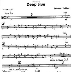萨克斯谱 | Deep Blue 深蓝色 格雷格Yasinitsky