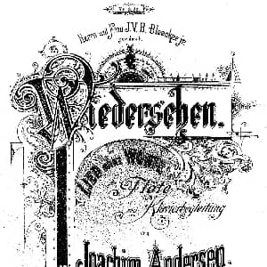 长笛曲谱 | Wiedersehen.Op.46 长笛 钢琴伴奏