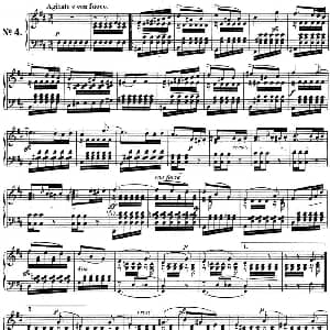 门德尔松无词歌Op.30 钢琴谱 门德尔松