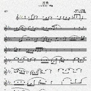 月光_歌曲简谱_词曲:林文炫 胡彦斌