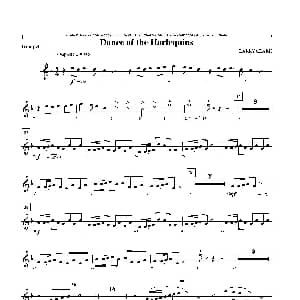 Dance of Harlequins 小号1分谱
