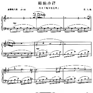 电子琴谱 | 林荫小径