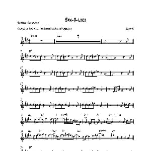 萨克斯谱 | Sax o Loco 高音萨克斯