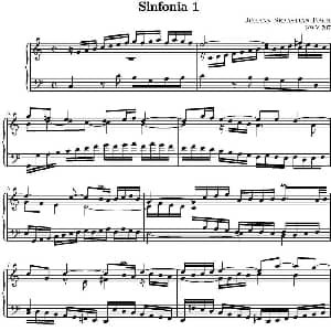 15首巴赫三部创意曲集 钢琴谱 巴赫