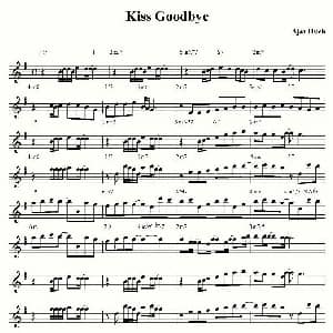 萨克斯谱 | kiss goodbye