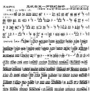 文姬归汉 见坟台哭一声明妃细听_歌曲简谱_词曲:暂无 恒流星制谱