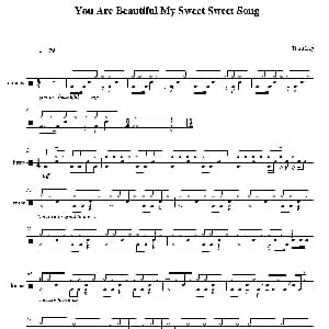You Are So Good 鼓谱
