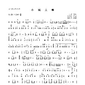 二胡谱 | 小城大事 林夕 雷颂德