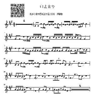 归去来兮小提琴谱_歌谱投稿_词曲:花粥 花粥