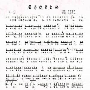 因为你爱上他_歌谱投稿_词曲:贝若德华 贝若德华