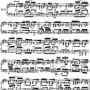 门德尔松无词歌Op.102 钢琴谱 门德尔松