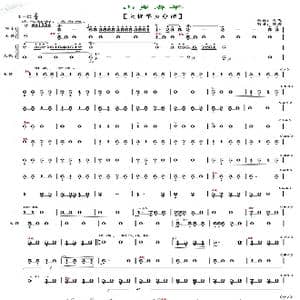 山乡春早_歌曲简谱_词曲: 乔飞