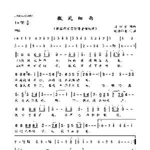 微风细雨_歌曲简谱_词曲:林功信 林功信