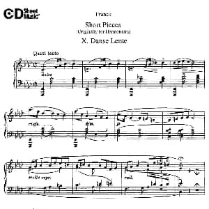 18 Short Pieces 钢琴谱 赛扎尔 弗兰克