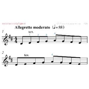 练习曲No.17_歌曲简谱_词曲: 法拉拉