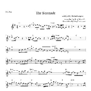 萨克斯谱 | The Serenade 中音萨克斯