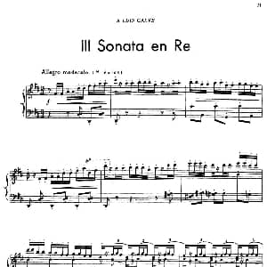 5首卡斯蒂利亚奏鸣曲 钢琴谱 华金 罗德里戈