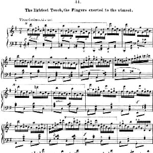 50首车尔尼Op.740钢琴手指灵巧技术练习曲 钢琴谱 车尔尼