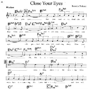 Close Your Eyes_外国歌谱