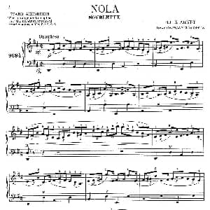 手风琴谱 | Nola 马格南特 Magnante 改编并配指法