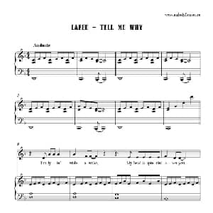 Tell Me Why 美国 _外国歌谱