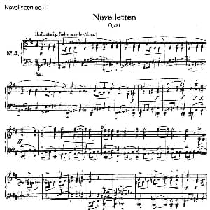 Novelletten Op.21 钢琴谱 罗伯特 舒曼