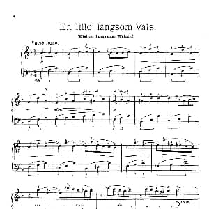 Six Humorous Bagatelles Op.11 钢琴谱 卡尔 奥古斯特 尼尔森