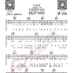Alan Walker Faded 吉他谱_歌曲简谱