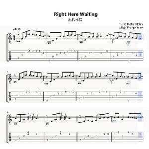 此情可待_歌曲简谱_词曲:Richard Marx Richard Marx