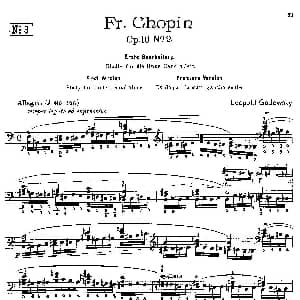 53首改编练习曲 钢琴谱 里奥鲍尔德 戈多夫斯基