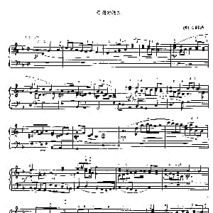 手风琴谱 | 辽阔的地方 苏朗多诺夫