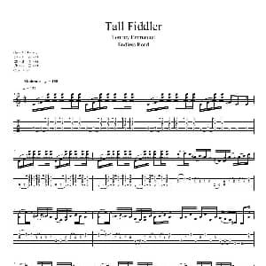 tommy emmanuel tall fiddler 吉他谱