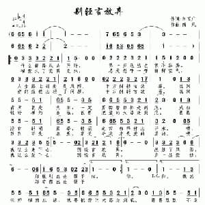 别轻言放弃_通俗唱法乐谱_词曲:刘玉广 南风