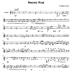 萨克斯谱 | Bouncy Boat 颠簸的船 五重奏分谱