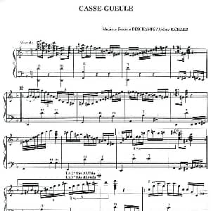 手风琴谱 | Casse Gueule 颤抖的双唇