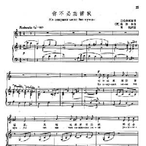 7你不必劝诱我 俄罗斯 _外国歌谱_词曲: 俄 巴拉亭斯基 俄 格林卡