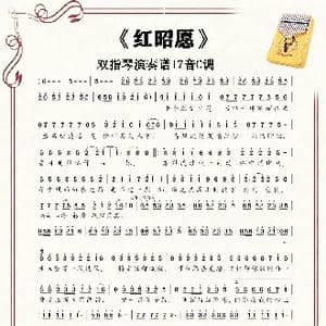 红昭愿_歌谱投稿_词曲:偏生梓归 殇小谨