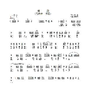 寻找_歌谱投稿_词曲:邢籁 张丕基