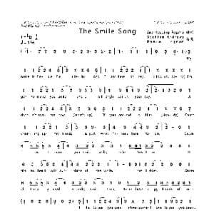 The Smile Song_歌曲简谱_词曲:Amy Keating Rogers Daniel IngramSteffan Andrews