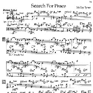 Search For Peace 钢琴谱
