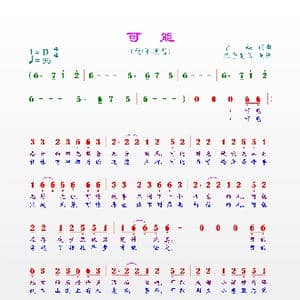 可能_歌曲简谱_词曲:宁缺 宁缺