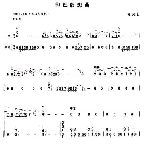 二胡谱 | 印巴随想曲 周维
